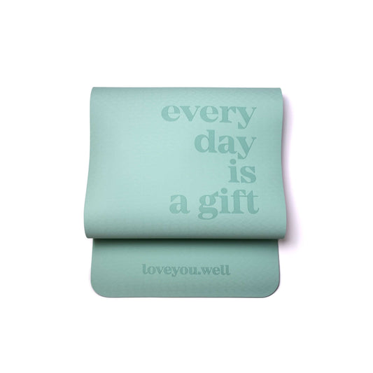 Gratitude Flow Yoga Mat - Love You Well