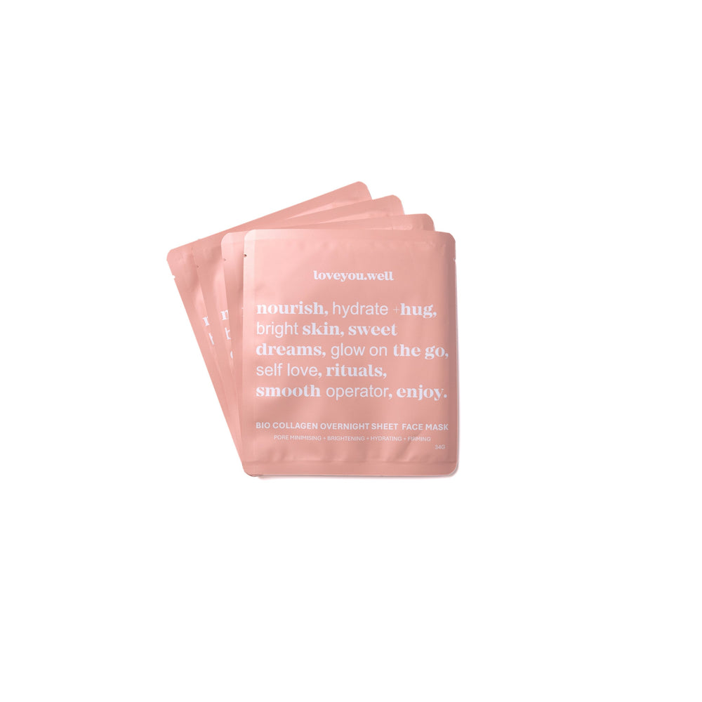 Collagen Sheet Mask (4 Pack)